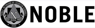 NOBLE NETWORK OF CHARTER SCHOOLS N ERUDITIO DISCIPLINA VENERATIO 1999 NOBLE logo