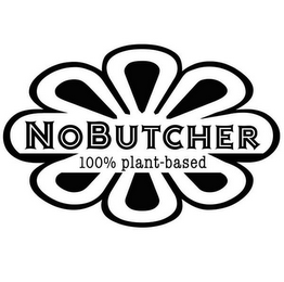 NOBUTCHER 100% PLANT-BASED logo
