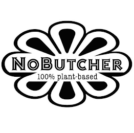 NOBUTCHER 100% PLANT-BASED logo