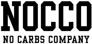 NOCCO NO CARBS COMPANY logo