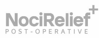 NOCIRELIEF POST-OPERATIVE logo