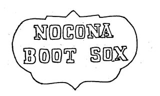 NOCONA BOOT SOX logo