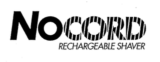 NOCORD RECHARGEABLE SHAVER logo