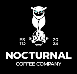 NOCTURNAL COFFEE COMPANY ESTD 2023 logo
