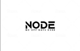 NODE NO OFF DAYS EVER logo
