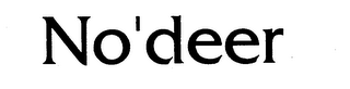NO'DEER logo