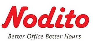 NODITO BETTER OFFICE BETTER HOURS logo