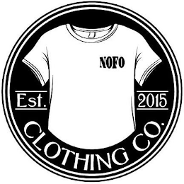 NOFO CLOTHING CO. EST. 2015 logo