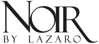 NOIR BY LAZARO logo
