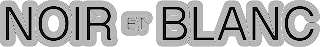 NOIR ET BLANC logo
