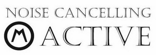 NOISE CANCELLING M ACTIVE logo