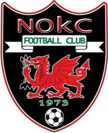 NOKC FOOTBALL CLUB 1973 logo