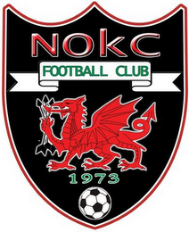 NOKC FOOTBALL CLUB 1973 logo