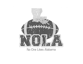 NOLA NO ONE LIKES ALABAMA logo