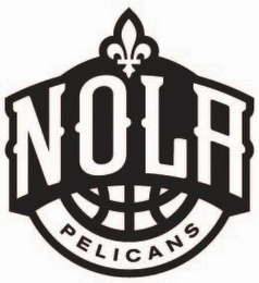 NOLA PELICANS logo