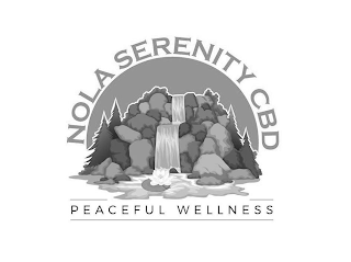 NOLA SERENITY CBD PEACEFUL WELLNESS logo