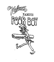 NOLAN'S FAMOUS POOR BOY logo