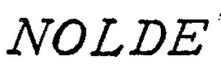 NOLDE logo