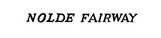 NOLDE FAIRWAY logo