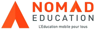 NOMAD EDUCATION L'EDUCATION MOBILE POUR TOUS logo