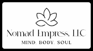 NOMAD EMPRESS, LLC MIND, BODY, SOUL logo