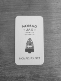 NOMAD JAX ESTD 2022 ESSENTIALS FOR EVERYDAY NOMADJAX.NET logo