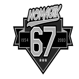 NOMAGIK 1954 67 2003 logo