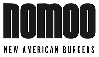 NOMOO NEW AMERICAN BURGERS logo