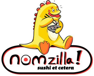 NOMZILLA! SUSHI ET CETERA logo
