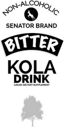 NON-ALCOHOLIC SENATOR BRAND BITTER KOLADRINK LIQUID DIETARY SUPPLEMENT logo