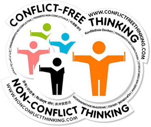 NON-CONFLICT THINKING; CONFLICT-FREE THINKING logo