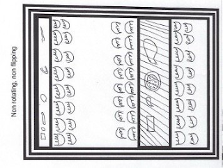 NON ROTATING , NON FLIPPING logo