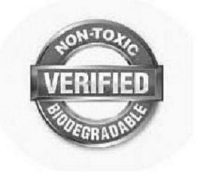 NON-TOXIC VERIFIED BIODEGRADABLE logo