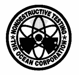 NONDESTRUCTIVE TESTING THE OCEAN CORPORATION logo