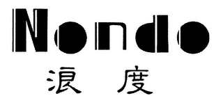 NONDO logo