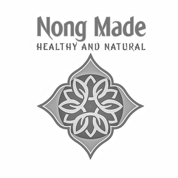 NONG MADE HEALTHY AND NATURAL logo