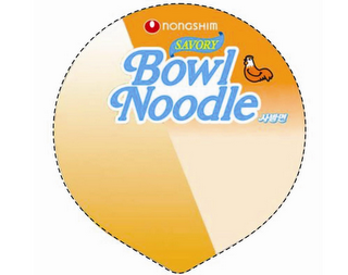 NONGSHIM SAVORY BOWL NOODLE logo