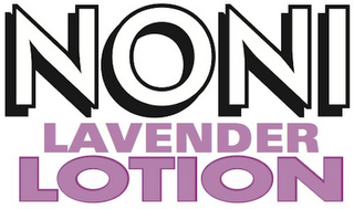NONI LAVENDER LOTION logo