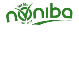 NONIBA FOR LIFE POUR LA VIE logo