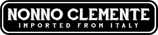 NONNO CLEMENTE IMPORTED FROM ITALY logo