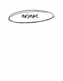 NO>NO< logo