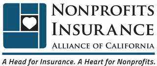 NONPROFITS INSURANCE ALLIANCE OF CALIFORNIA A HEAD FOR INSURANCE. A HEART FOR NONPROFITS. logo