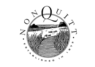 NONQUITT ESTABLISHED IN 1872 logo