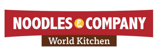 NOODLES & COMPANY WORLD KITCHEN logo