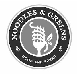 NOODLES & GREENS GOOD AND FRESH logo