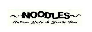 NOODLES ITALIAN CAFE & SUSHI BAR logo
