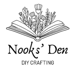 NOOKS' DEN DIY CRAFTING logo
