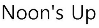 NOON'S UP logo
