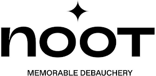 NOOT MEMORABLE DEBAUCHERY logo