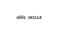 NOOZ GRILLE logo
